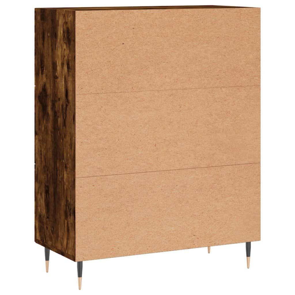 vidaXL Anrichte Sideboard Räuchereiche 69,5x34x90 cm Holzwerkstoff