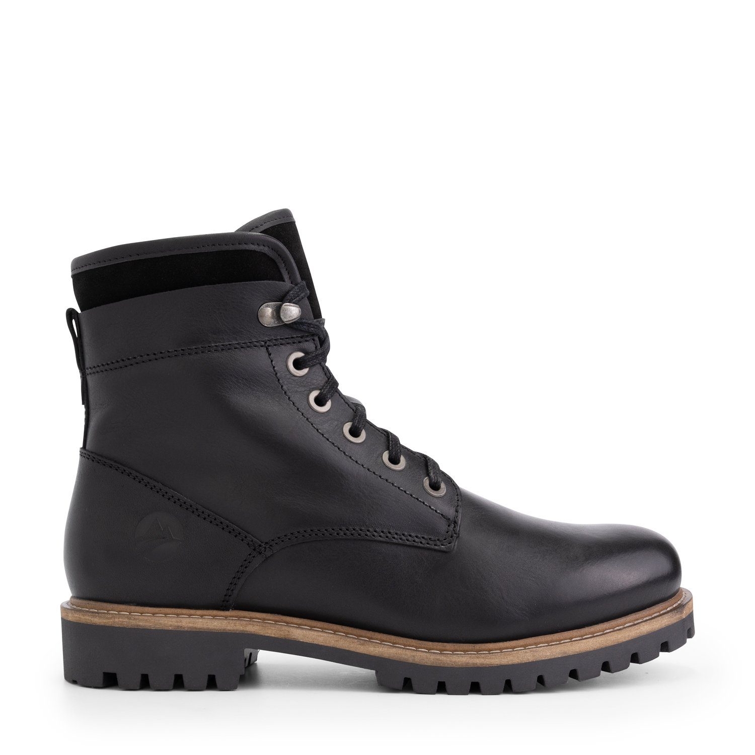 Travelin' Langesund Men Schnürschuh (Schnürsenkel und Reißverschluss) echtes leder