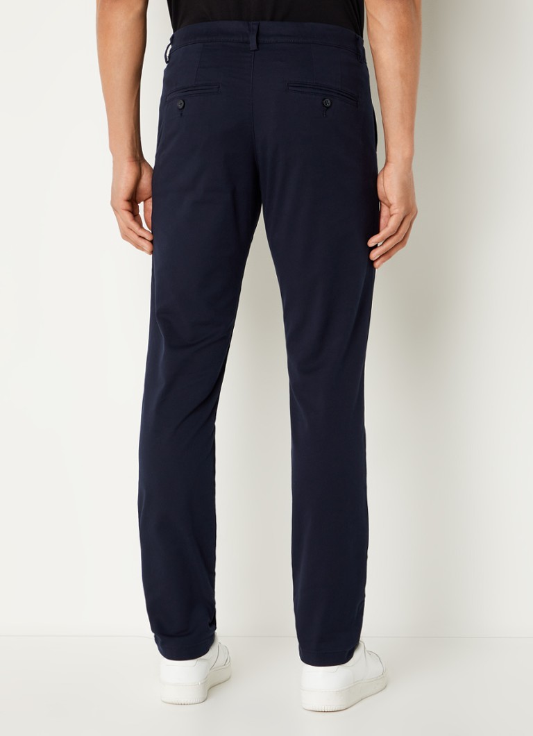 Calça chino slim fit Selected Homme New Miles com bolsos laterais.