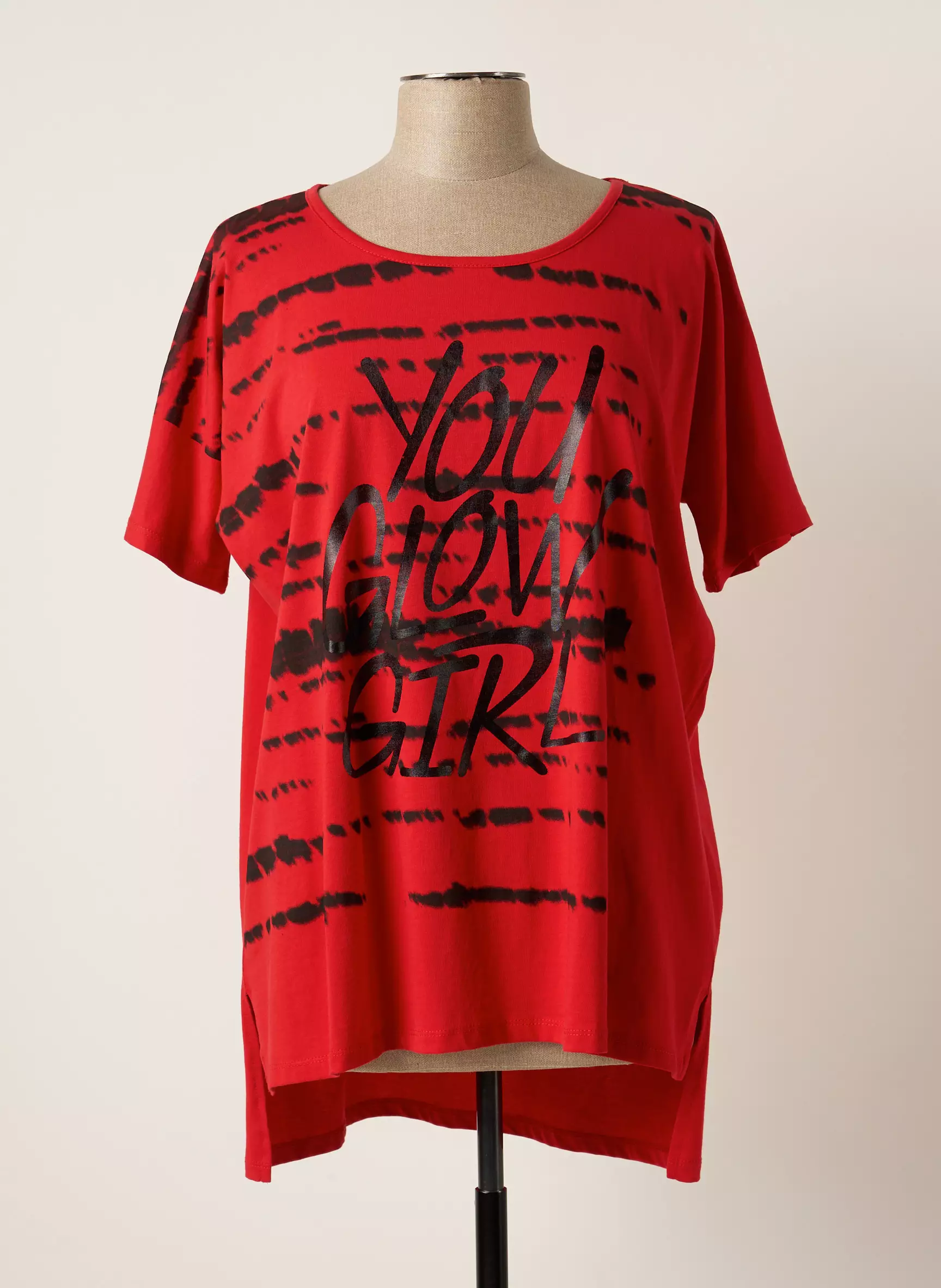 Alain Murati Tshirts Femme couleur rouge