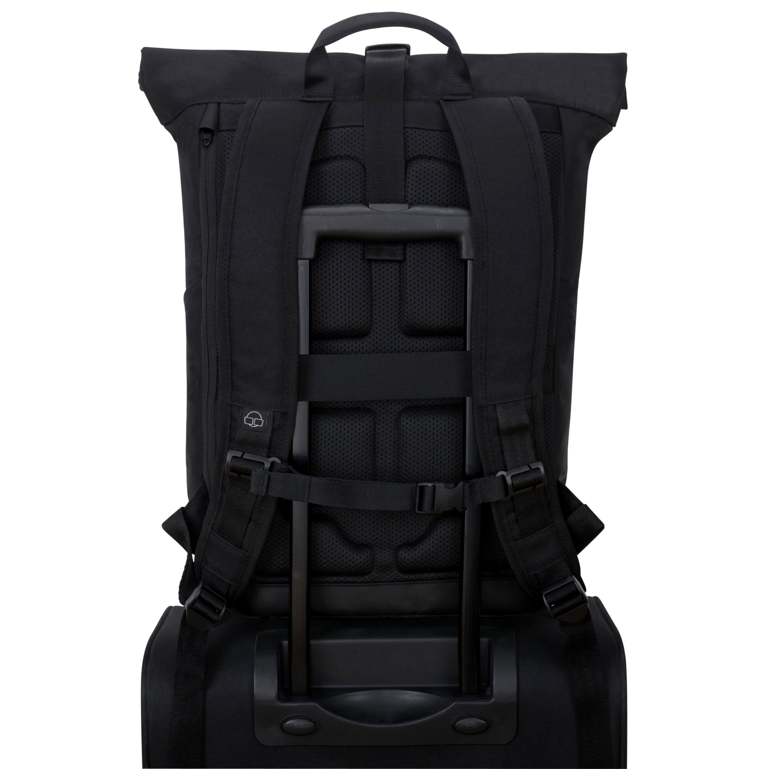 Johnny Urban Cityrucksack Allen Large, Rolltop Damen Herren, Laptop Fach, Wasserabweisend