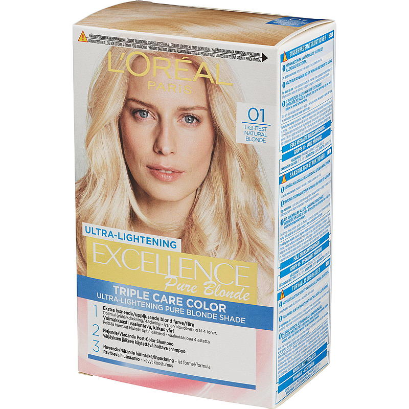 Loreal L'Oréal hårfarge 01 blonde supreme