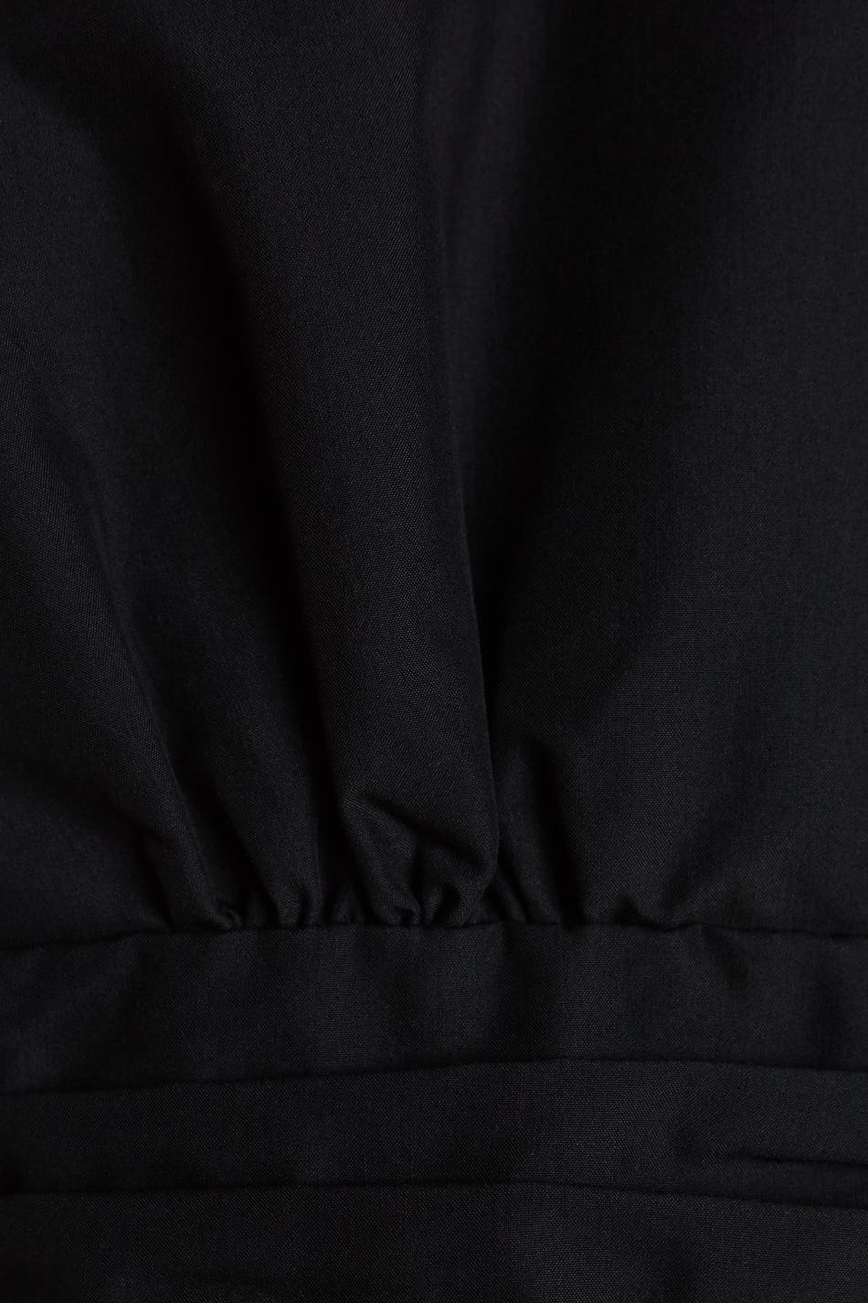 Poplin tie back top