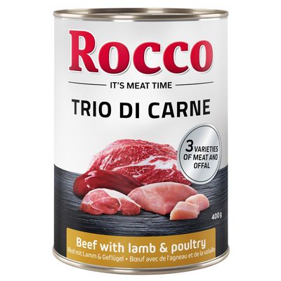 Rocco Classic Trio di Carne - 24 x 400 g