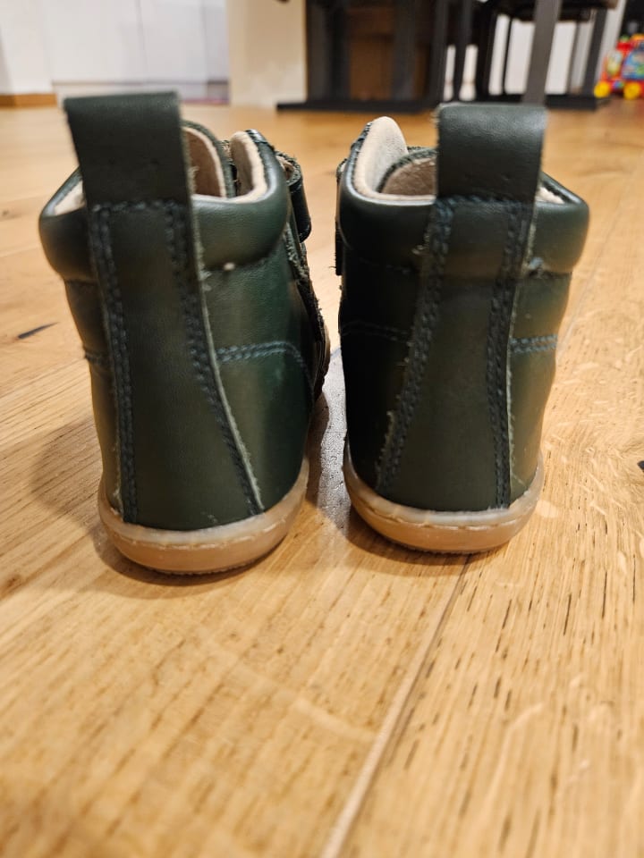 kmins Leder-Sneakers in Dunkelgrün günstig kaufen 21