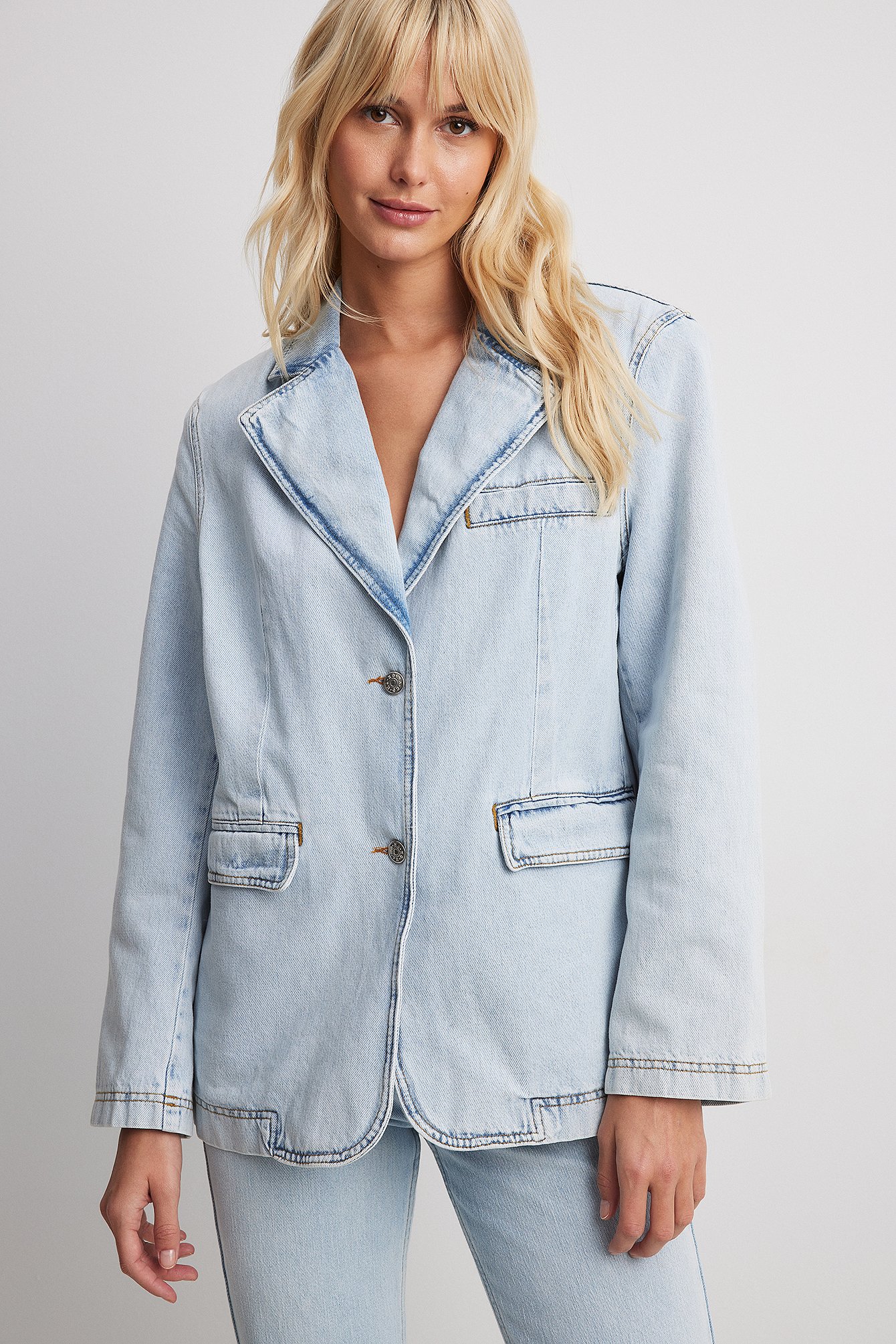 Denim-Blazer