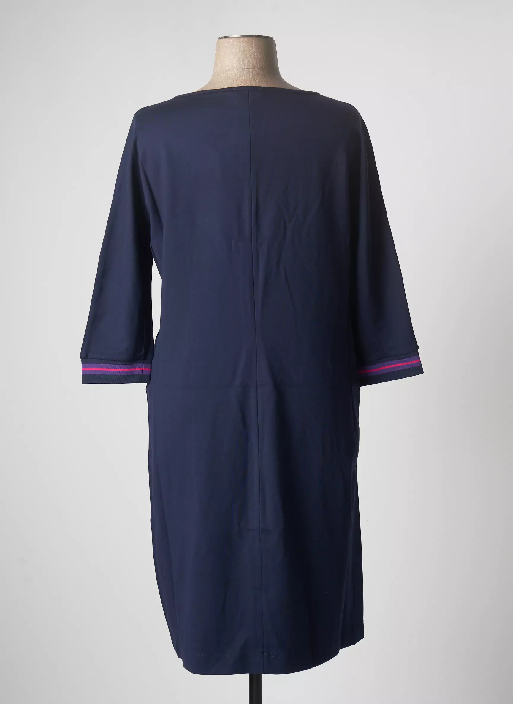 Open End Robes Mi Longues Femme couleur bleu