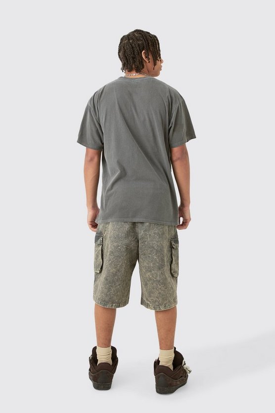 Lockeres kastiges T-Shirt mit lizenziertem Cosworth 86 Print