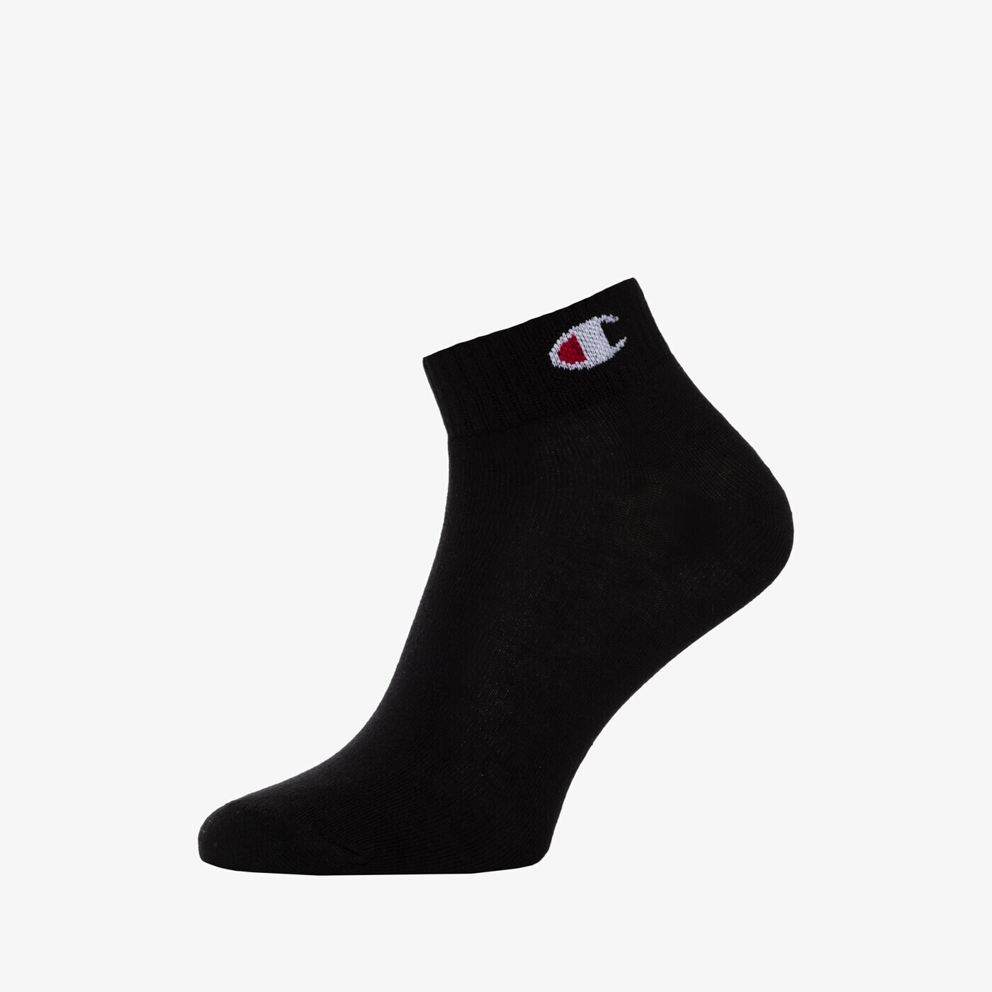 CHAMPION SOCKEN 3PK QUARTER SOCKS Schwarz