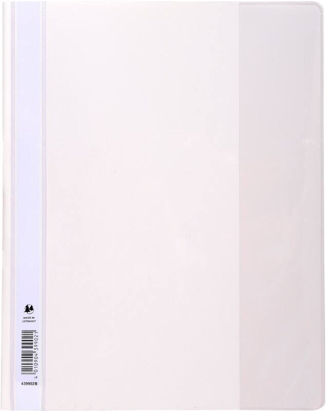Exacompta Schnellhefter 439902B DIN A4 Weiß PVC 10 Stück