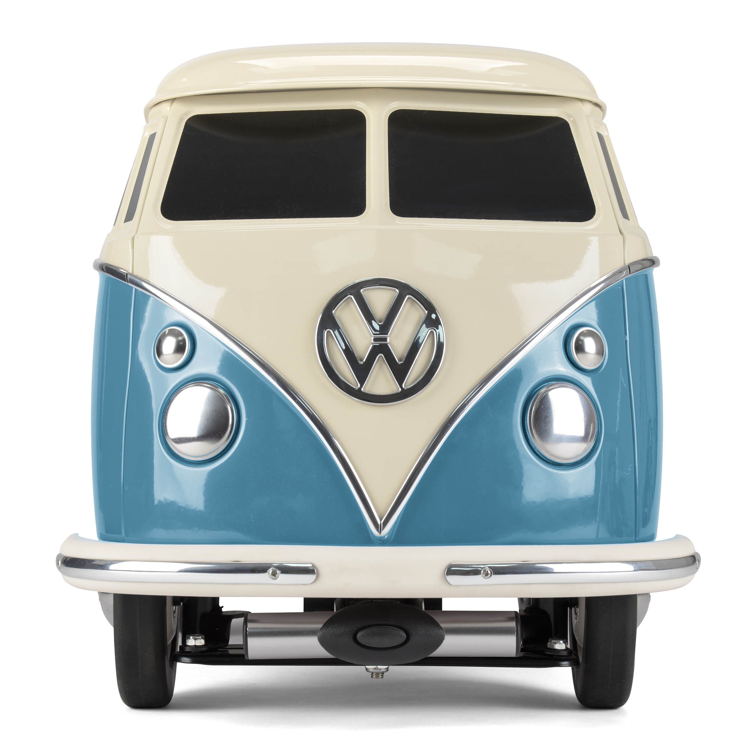 VW Collection by BRISA Kühlbox Volkswagen Fahrbarer Kühlwagen in T1 Bulli Bus Form, 26 Liter, isolierter Bollerwagen