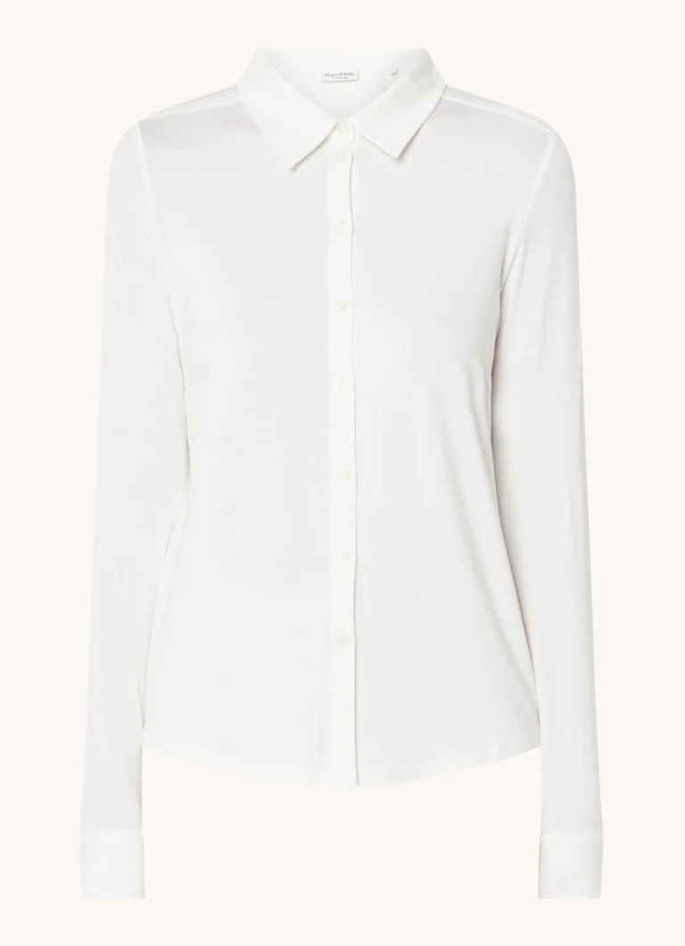 Marc O'Polo Blouse made of jersey with stretch