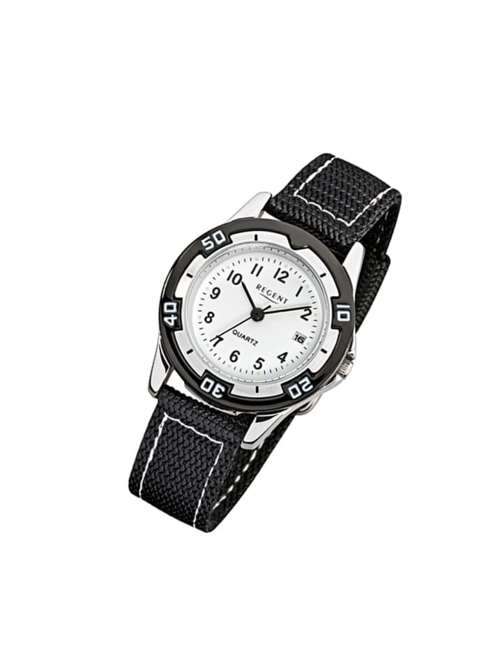 Regent Analog-Armbanduhr Regent Kinderuhren schwarz klein (ca. 29mm) günstig kaufen onesize