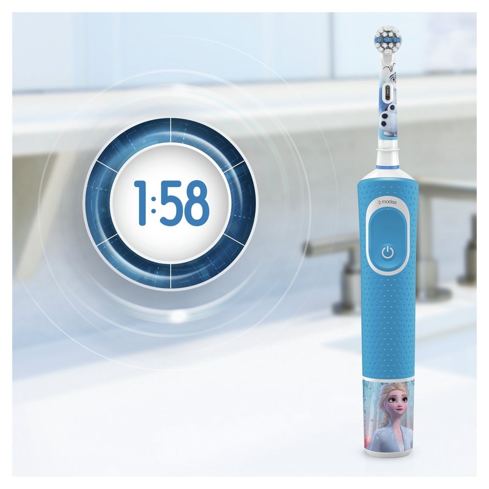 oral-b Oral-B Kids Brosse À Dents Électrique La Reine Des Neiges 2 Brosse À Dents Electrique