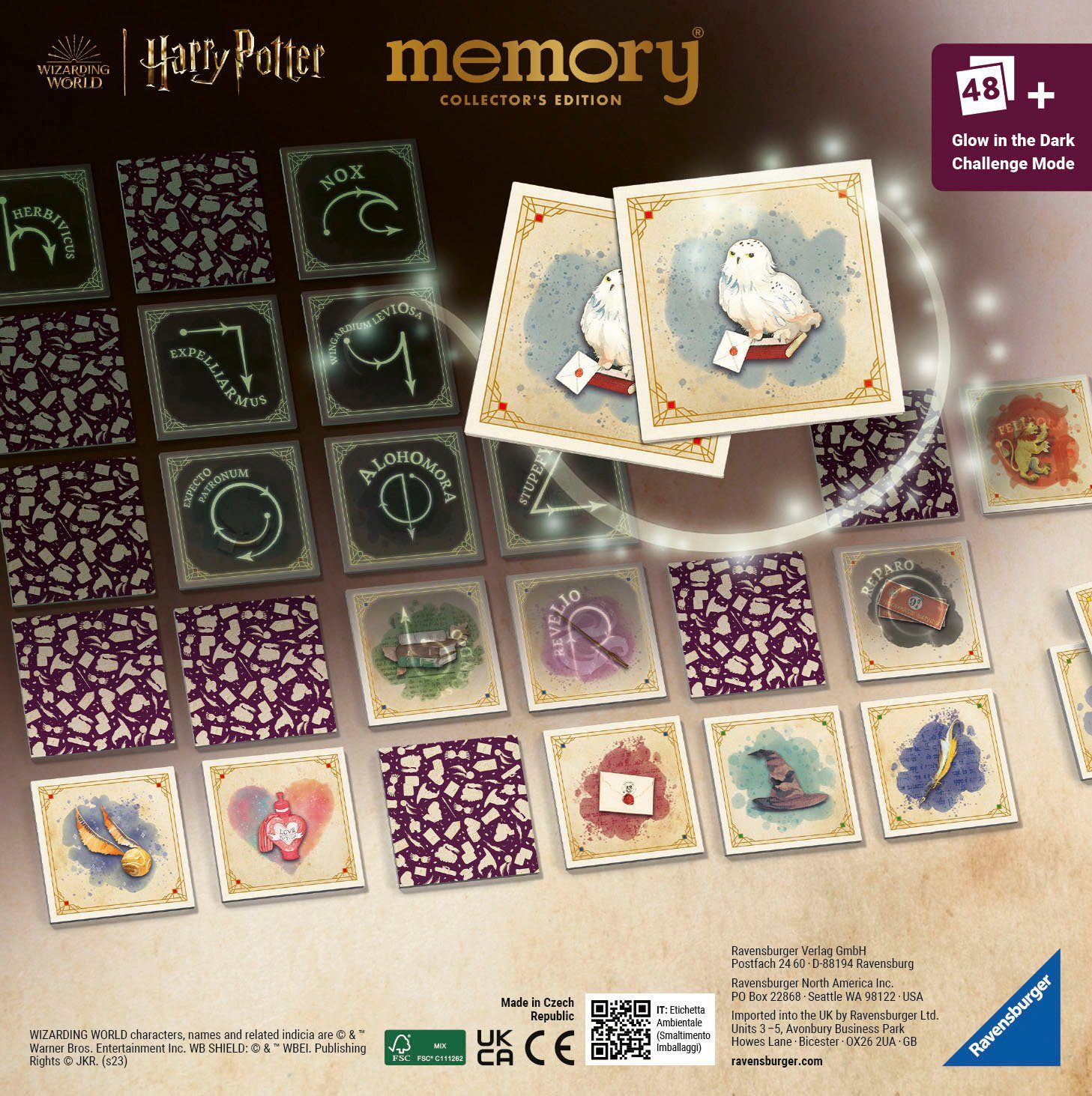 Ravensburger Spiel, Merkspiel Collector's memory®, Harry Potter, FSC® - schützt Wald - weltweit