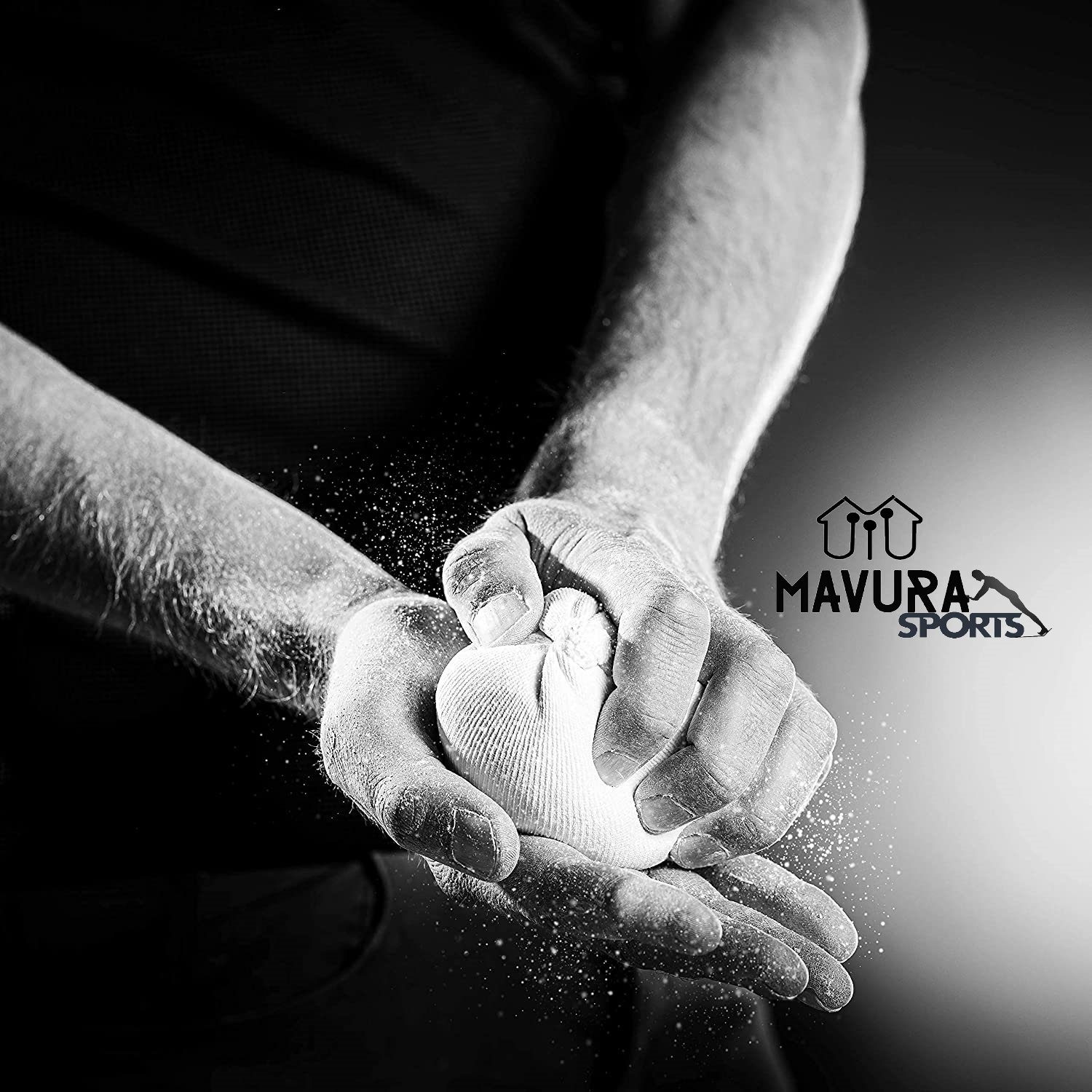 MAVURA Chalkbag MAVURASports Chalkball Kreideball Premium Magnesiaball idealer Chalkball Kreidebeutel Turnen Klettern Bouldern Gewichtheben Cross Fit Pole Dance