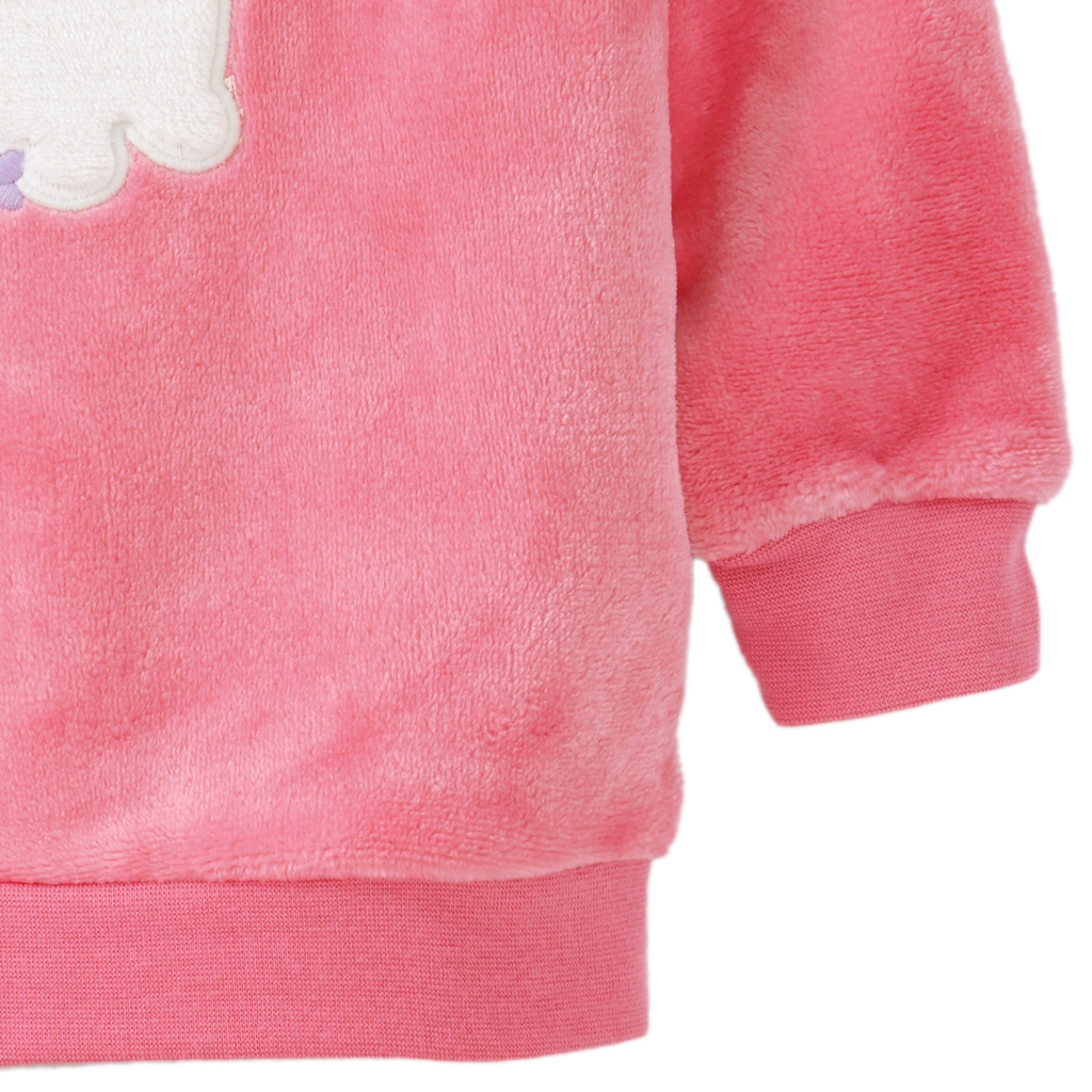 Mädchen Sweatshirt flauschig weich