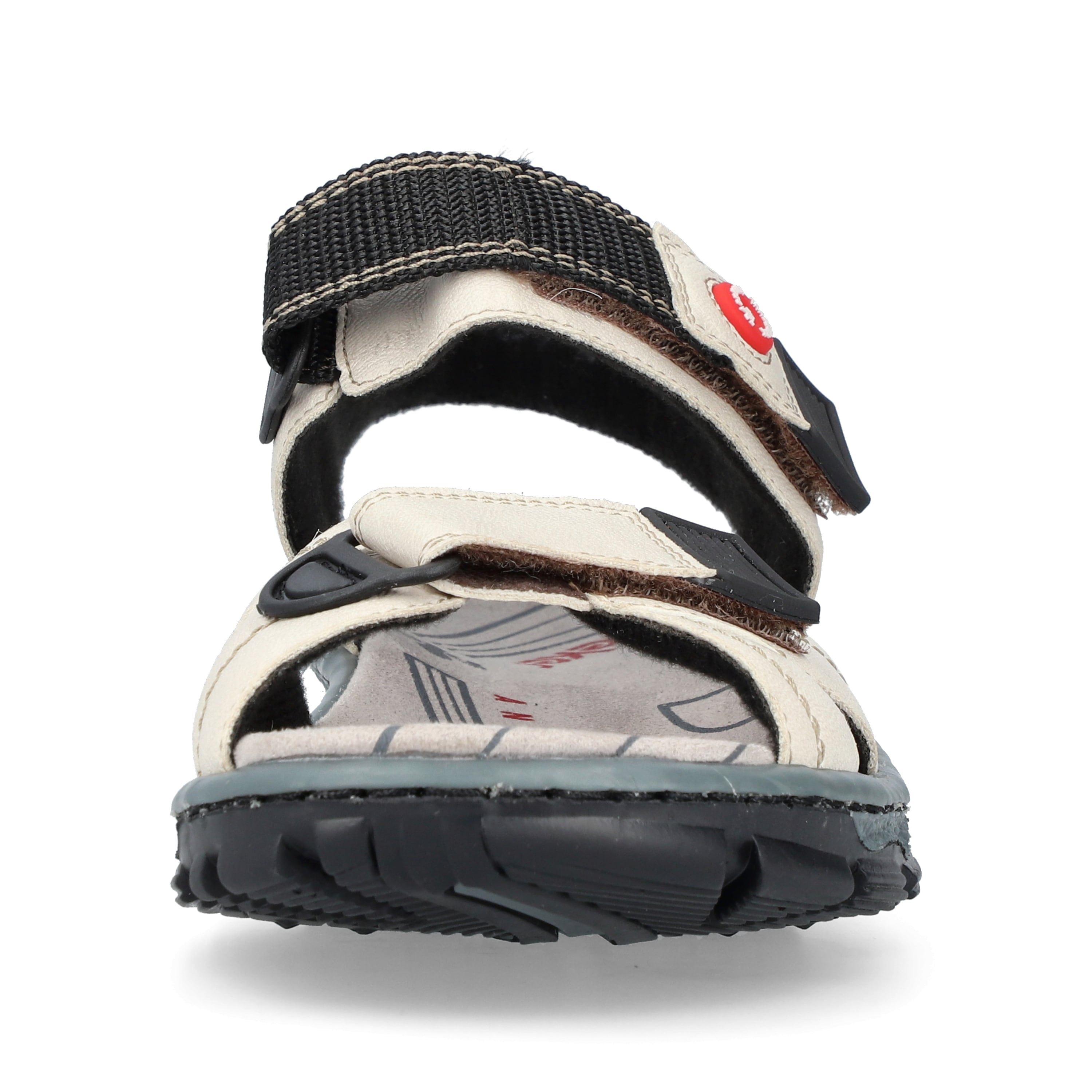 Rieker Damen Trekkingsandalen perlweiß