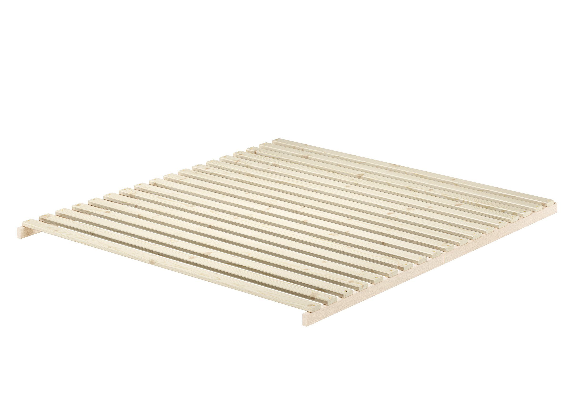 Rollrost Lattenrost völlig metallfrei Stecksystem 200x200, ERST-HOLZ