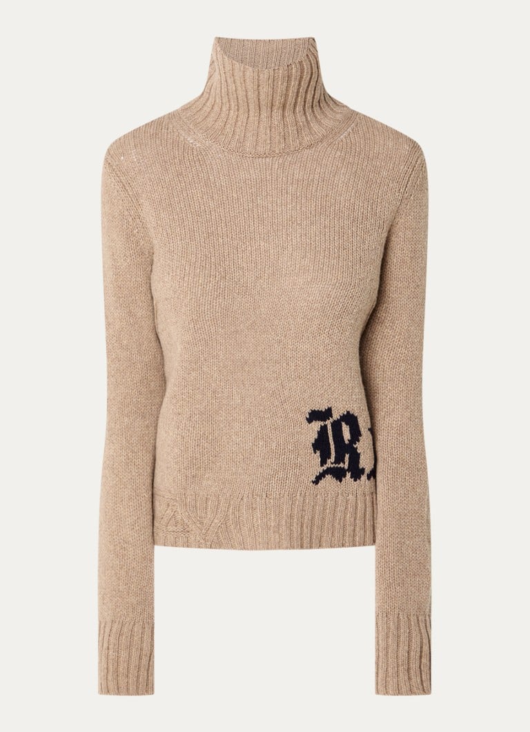 Zadig&Voltaire Nalma karkea neulepusero villaa