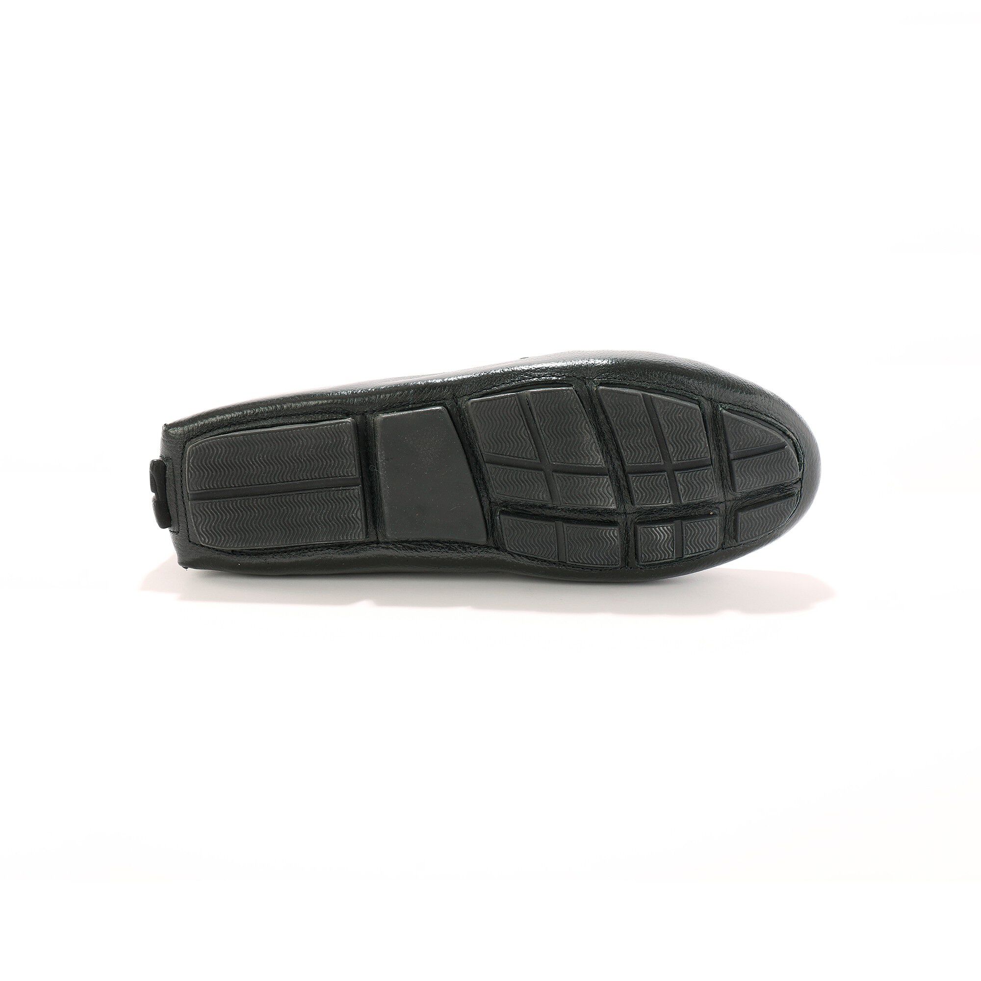 Mocassins en cuir grainé