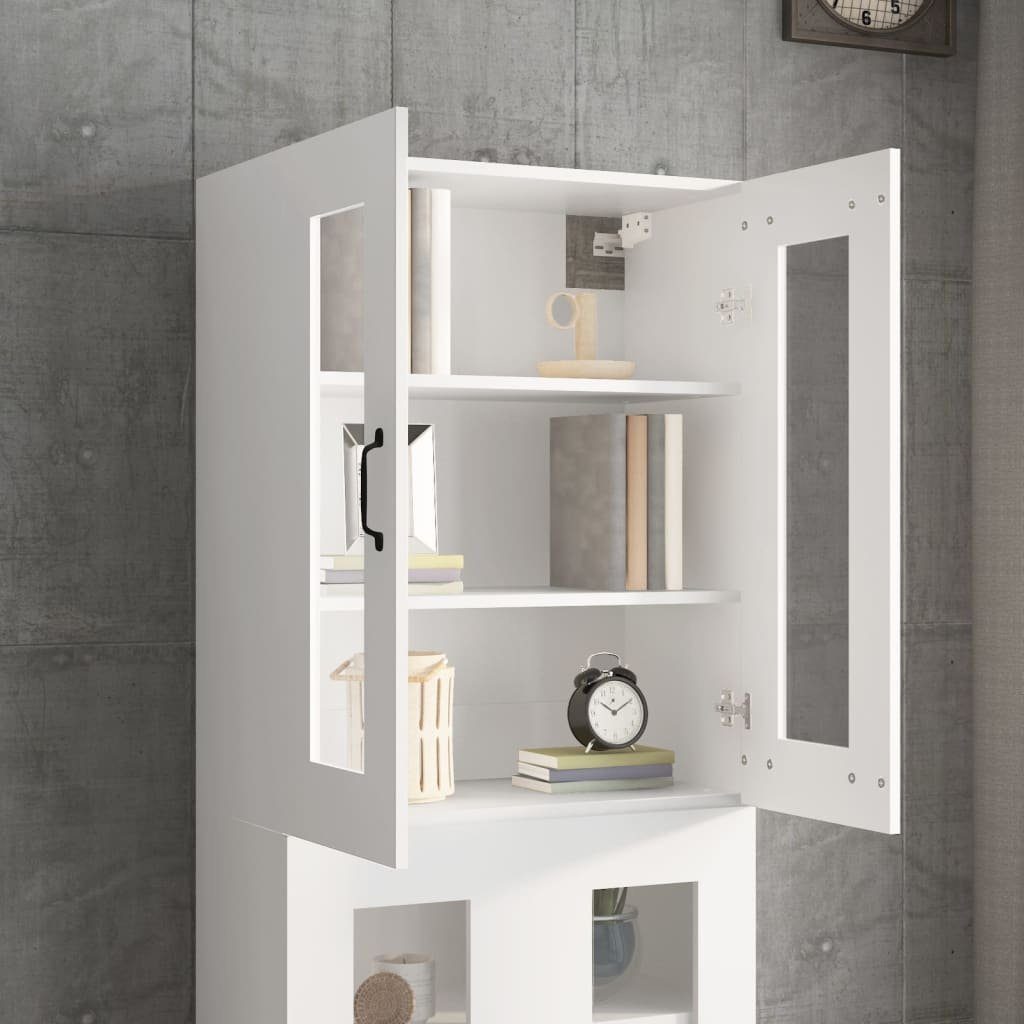 vidaXL Sideboard Hängeschrank Weiß 69,5x34x90 cm (1 St)