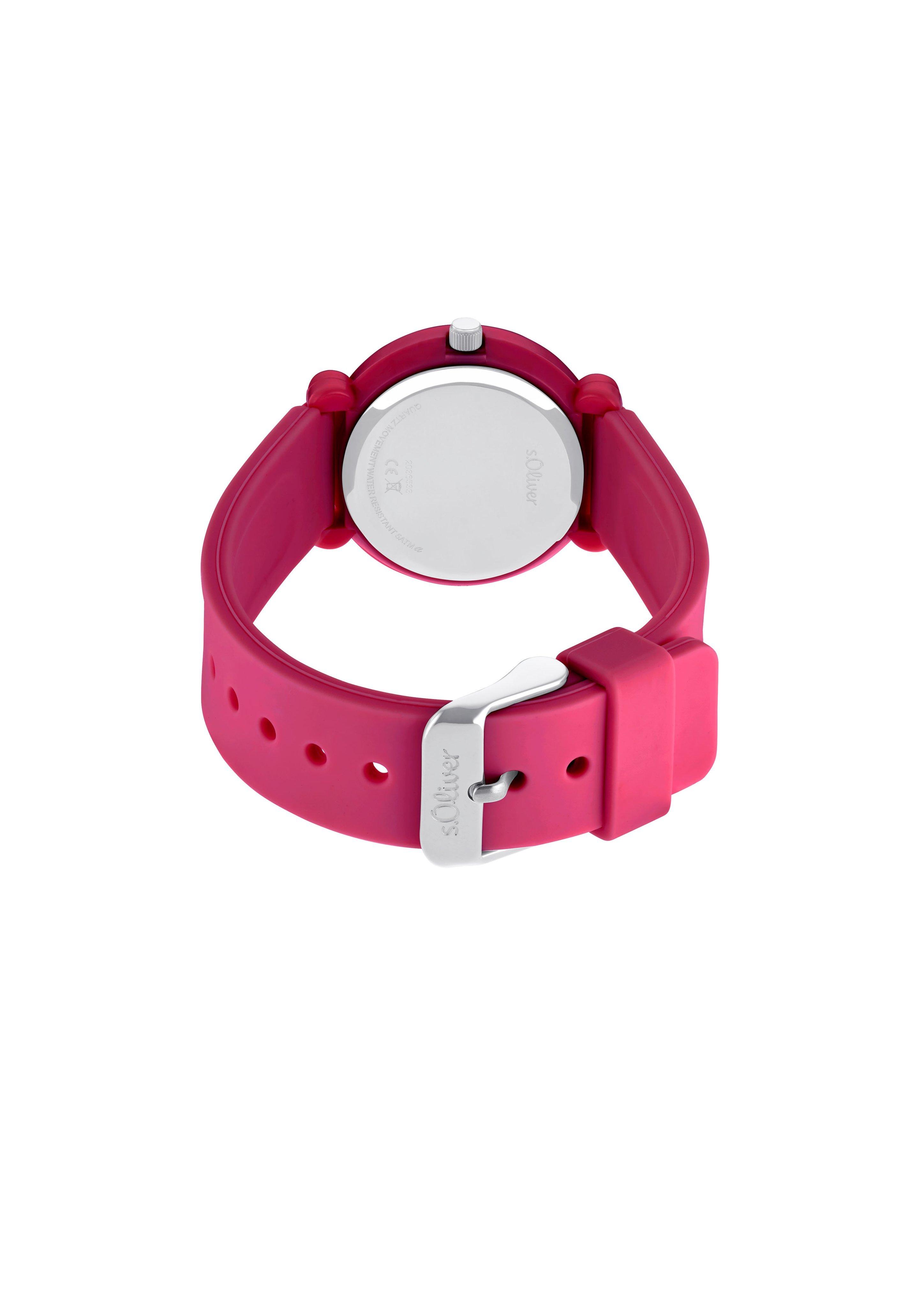 Armbanduhr mit Silikonband  6008972-46B0