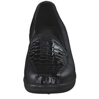 Charmosa Slipper in schwarz