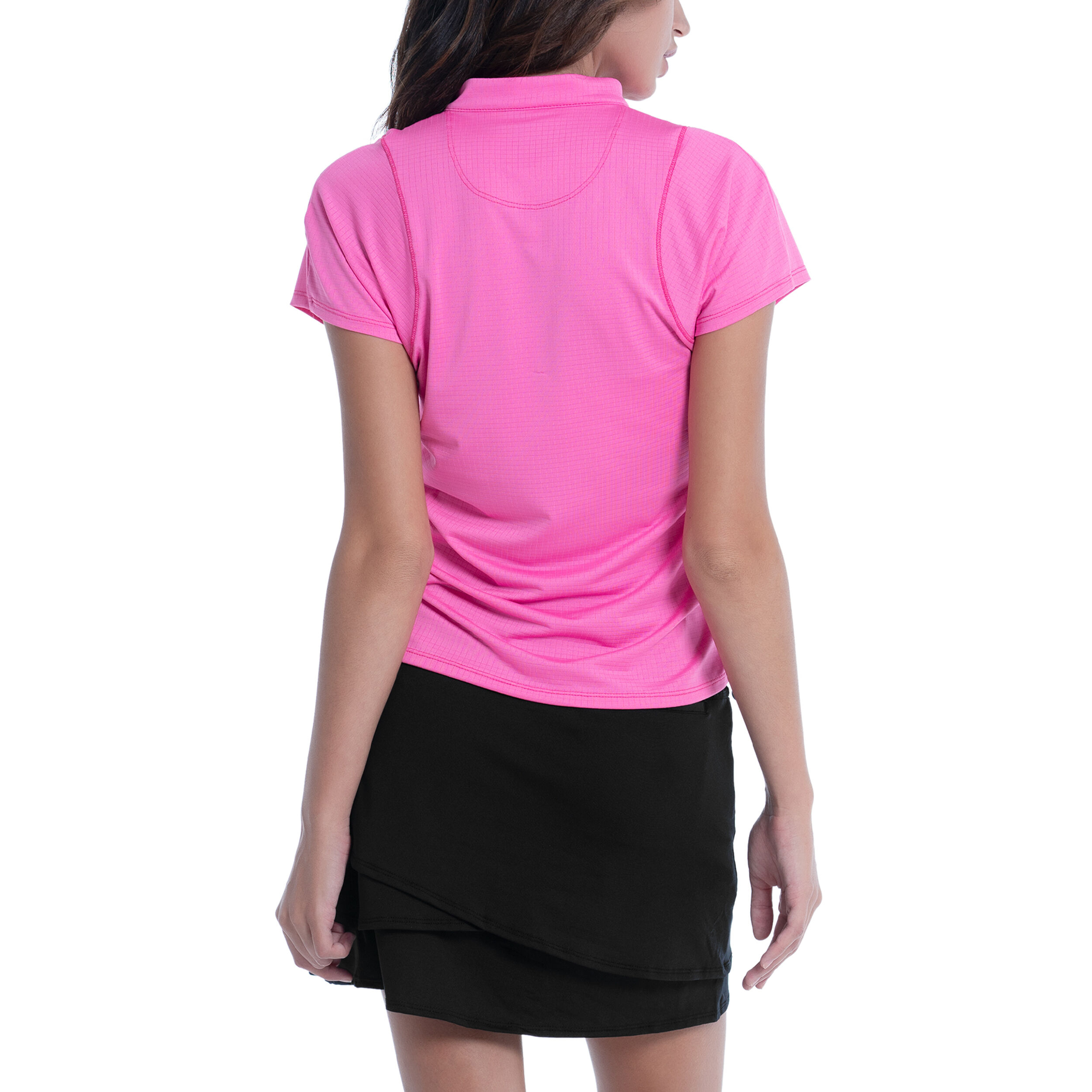 Ruche Me Along T-Shirt Damen - Pink