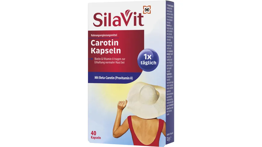SilaVit Kapseln Carotin 12 g