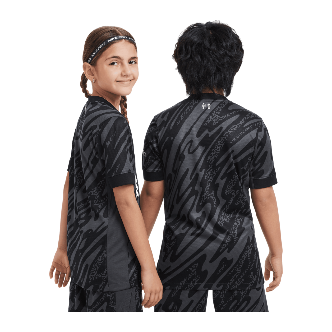 Nike FC Liverpool Torwarttrikot kurzarm 2024/2025 Kids Schwarz F061