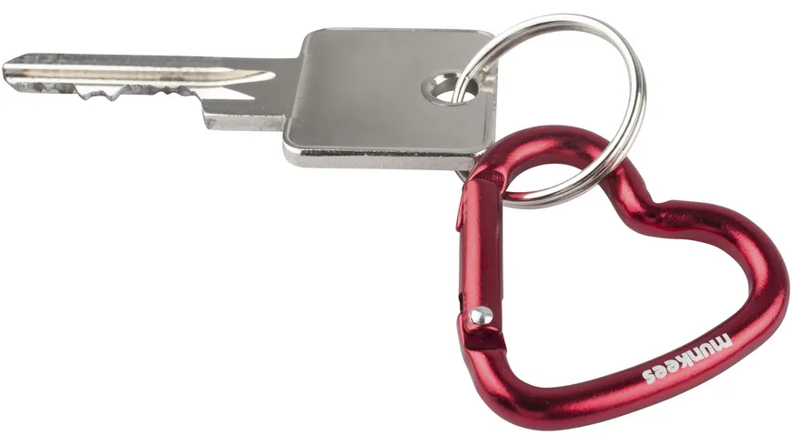 munkees Karabiner Mini Herz 2-tlg.