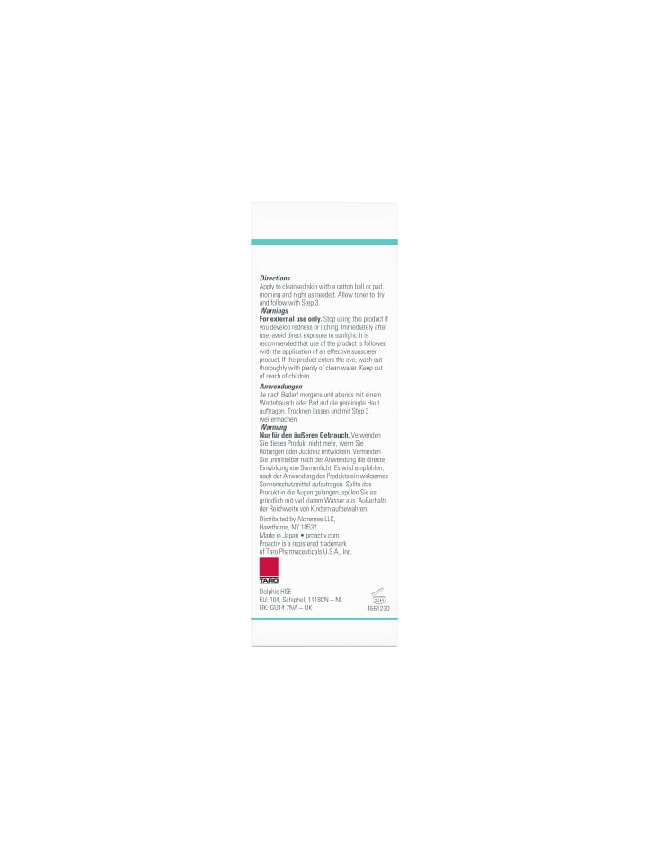 proactiv Gesichtspflege Solution Clarifying Toner 180ml in Ohne Farben günstig kaufen onesize