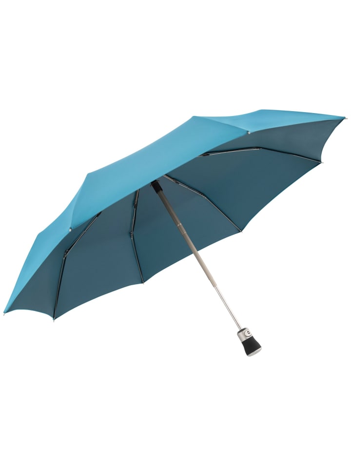 doppler Manufaktur Oxford Carbonstahl Taschenschirm 31 cm in petrol günstig kaufen onesize