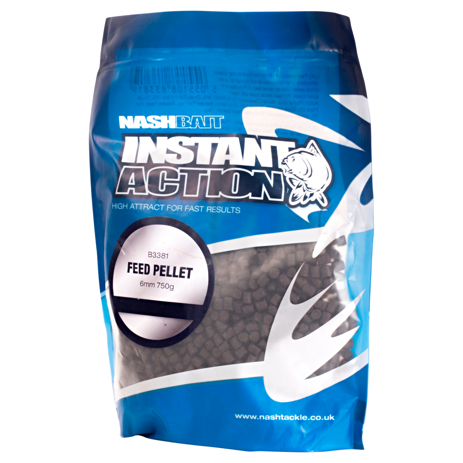 Nash Futterpellets (6 mm, 750 g)