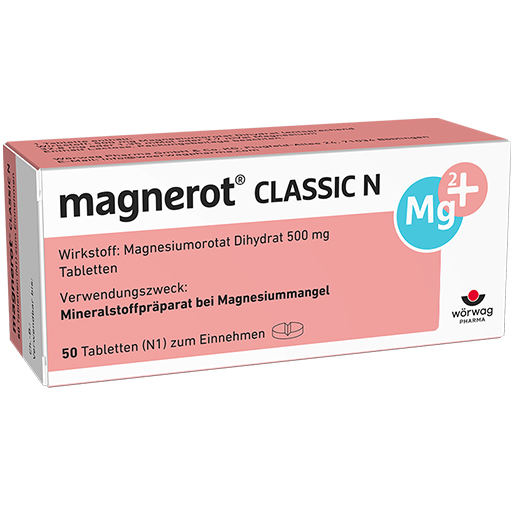 MAGNEROT CLASSIC N Tabletten  50 St  Tabletten
