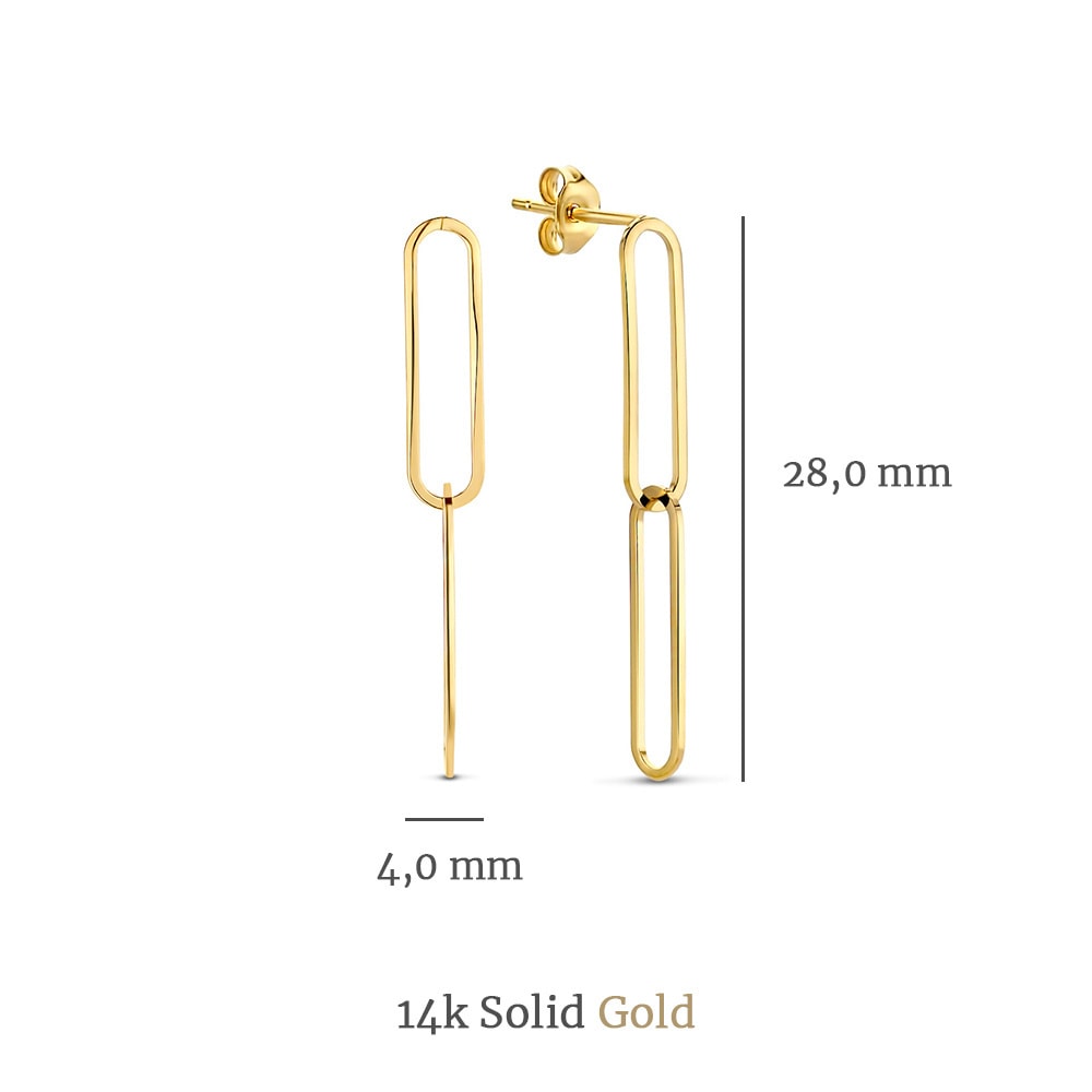 Isabel Bernard Aidee Boucles d'oreilles - Or 585 / Or 14 carats Boucles d'oreilles
