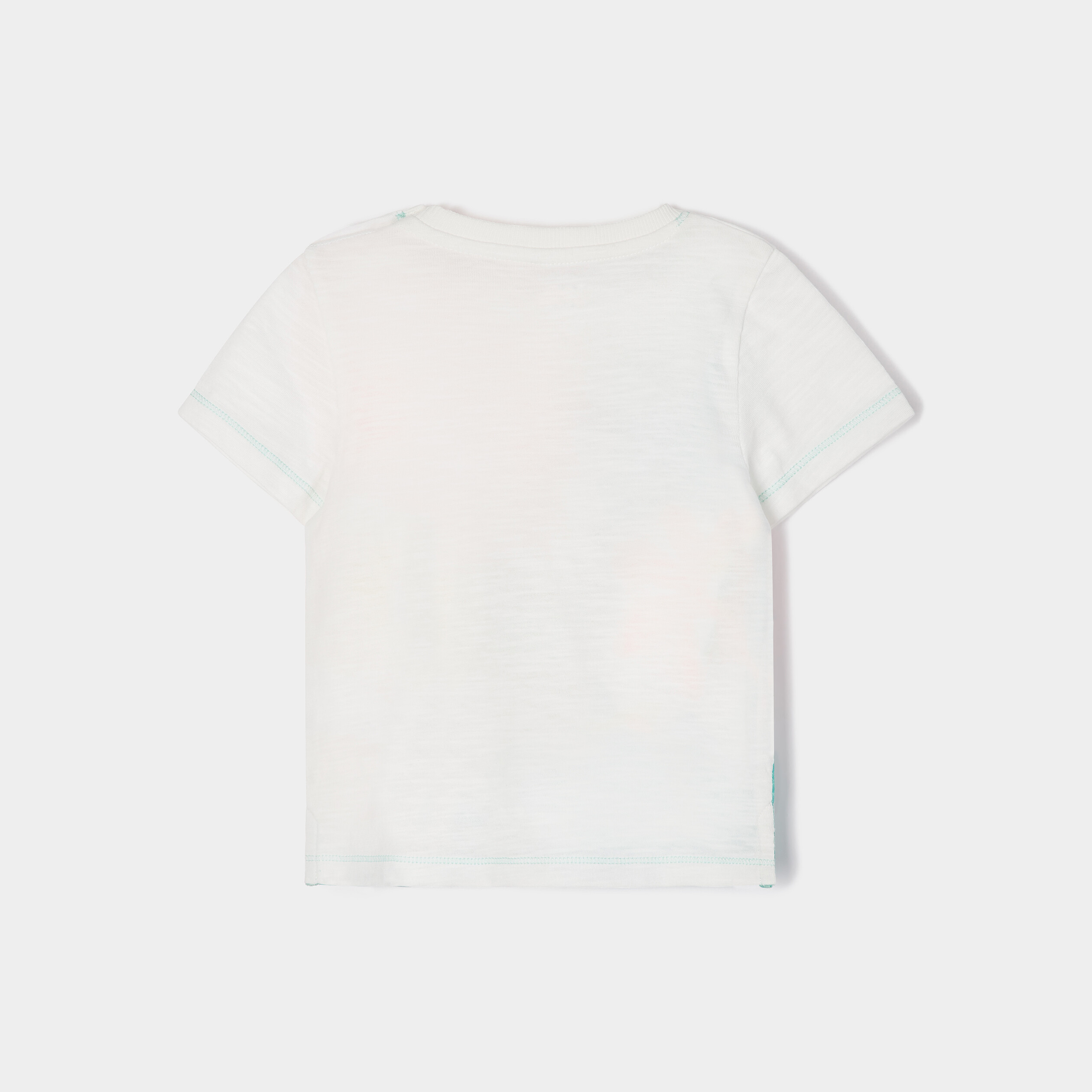 T-shirt manches courtes Creeks ecru bébé garçon | La Halle