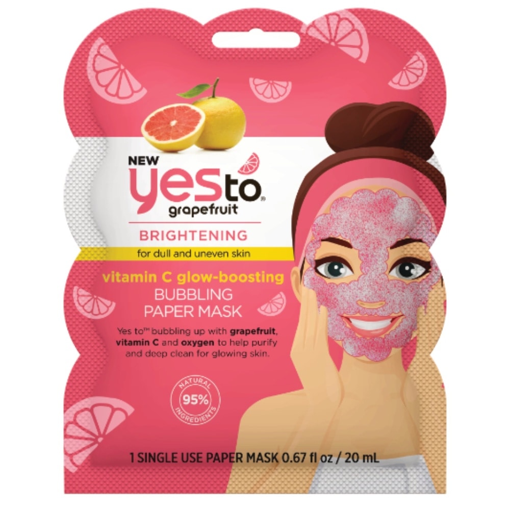 Yes To Masque unités bulles révélateur éclat Masque visage