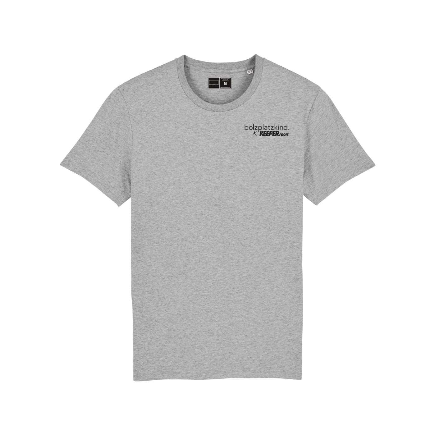 Bolzplatzkind X Keepersport "Keeper" T-Shirt Grau