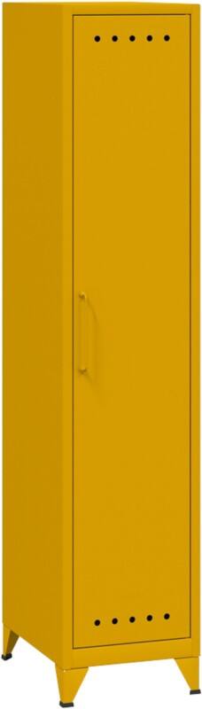 Bisley Fern Schließfach Metall Nicht abschließbar 380 x 510 x 1.800 mm Sonnenblumengelb