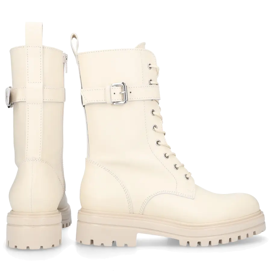 Guglielmo Rotta - Stiefeletten WAIMA Kalbsleder - weiß