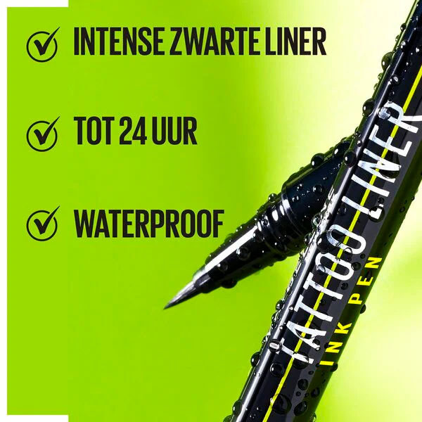 Maybelline New York Tattoo Liner Black Ink Pen 1ml