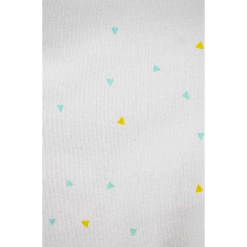 Pyjama bébé été Jersey Coton Bio motifs triangles