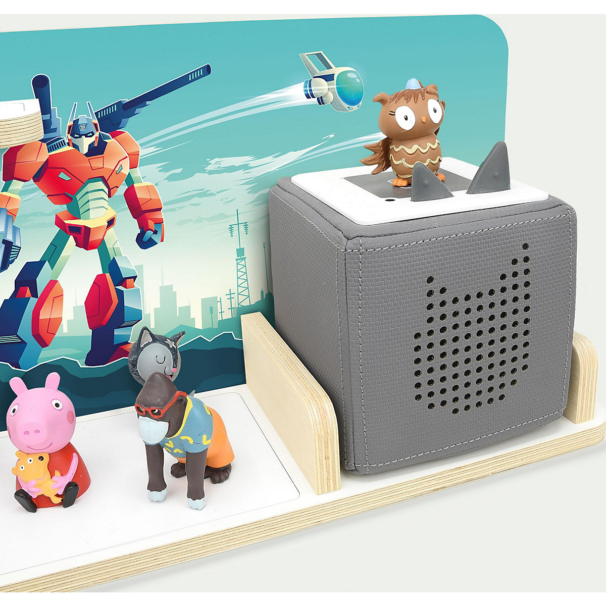 Regal für Musikbox Robo, klein - geeignet für Toniebox