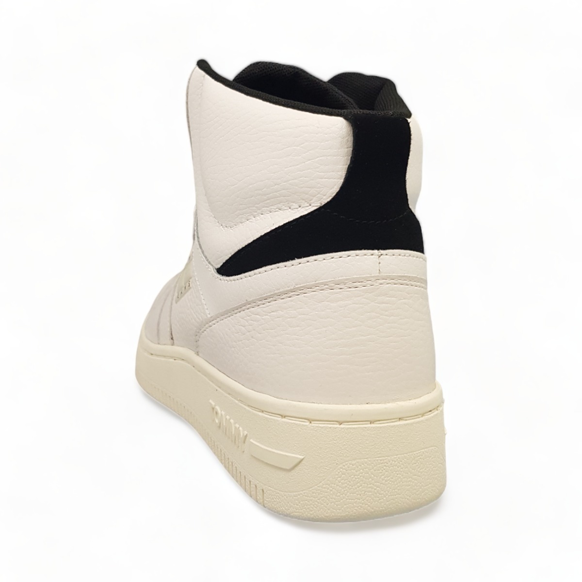 Tommy Hilfiger TJM Basket MID Leather EM0EM01258YBL Weiß YBL Ecru