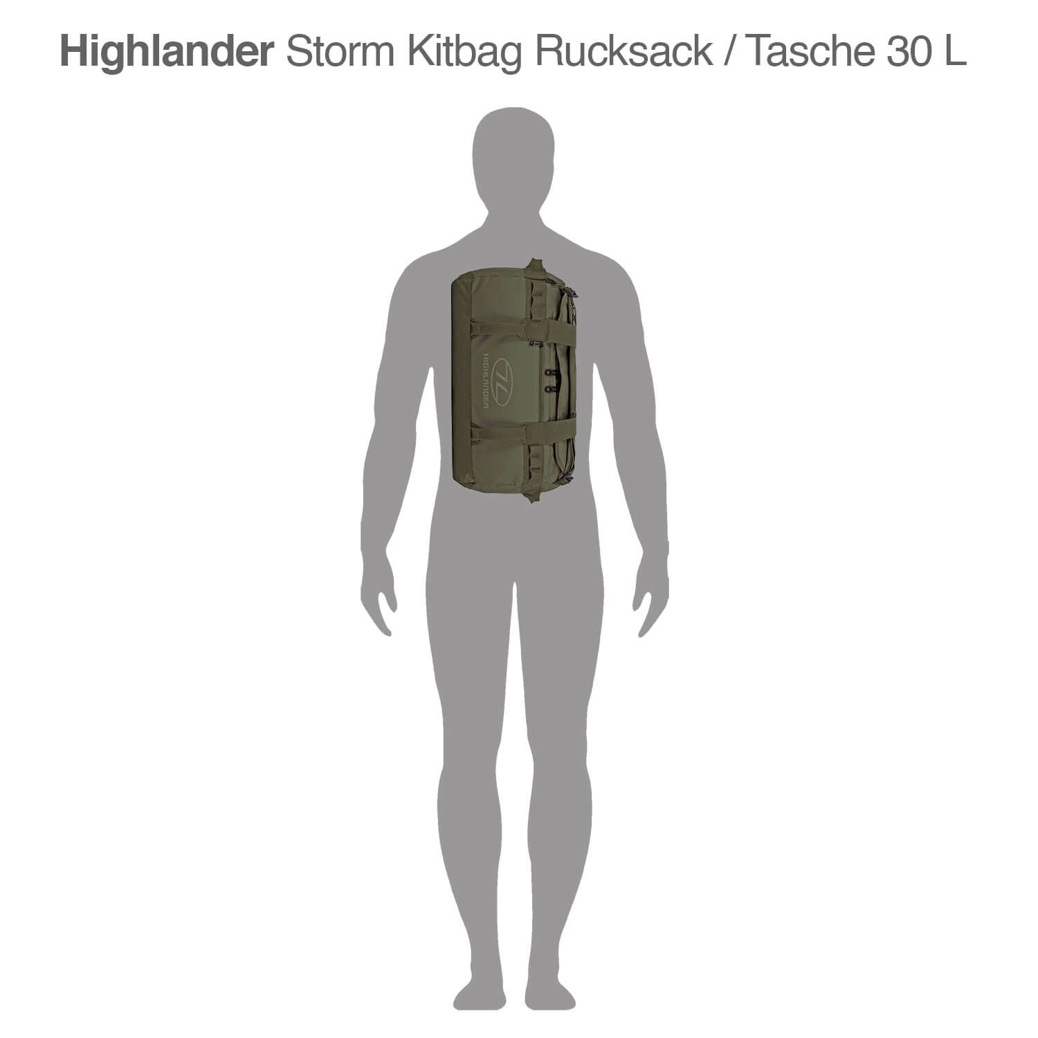 Storm Kitbag Rucksack / Tasche 30 Liter