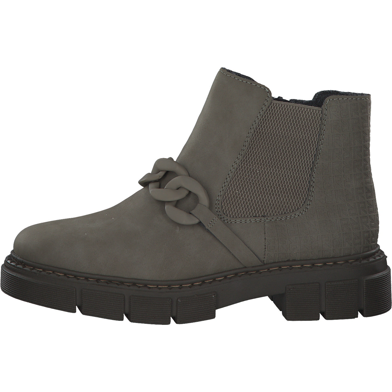 Rieker M3873, Stiefeletten, Damen, reed/reed