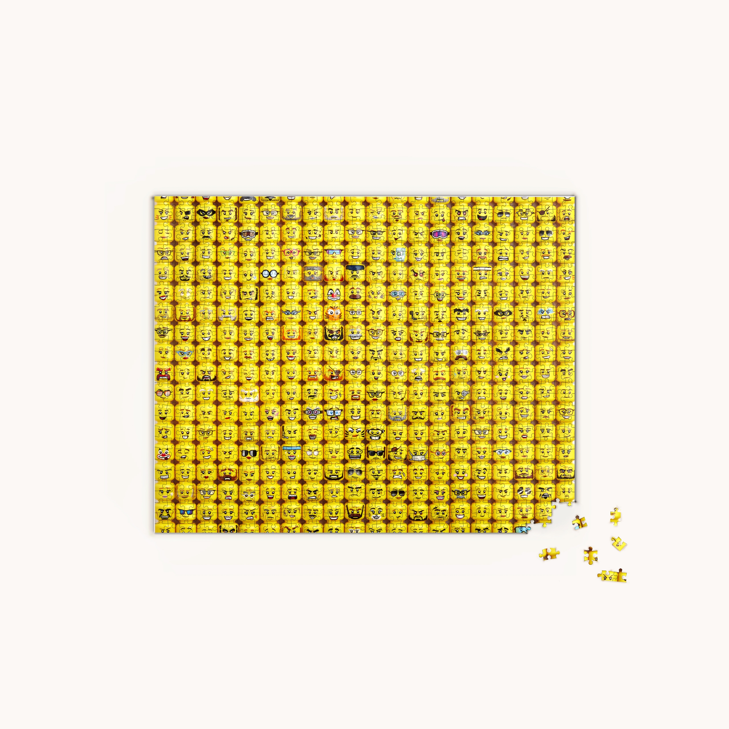Puzzle – Minifigur-Gesichter 5007070