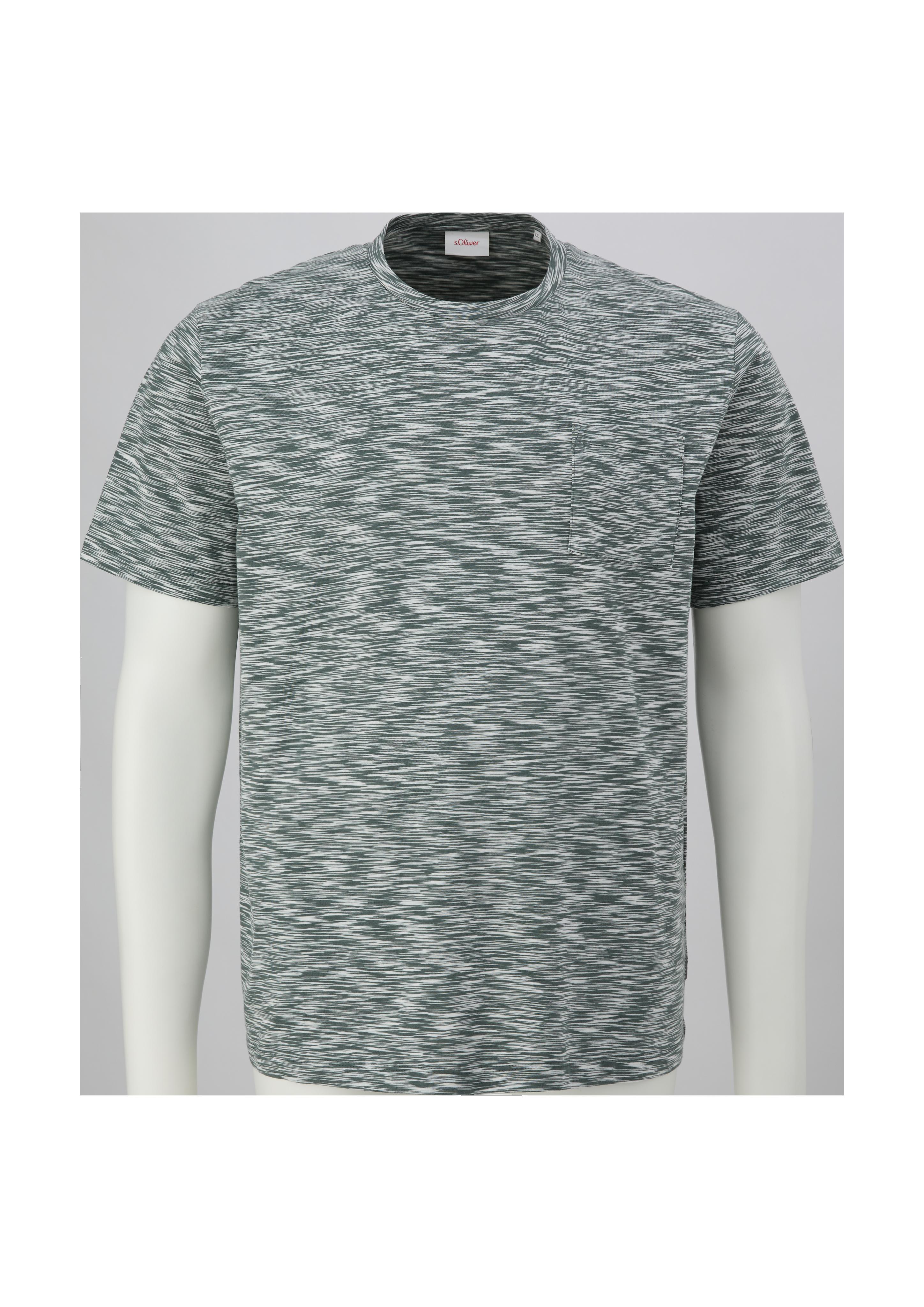Baumwollshirt mit Brusttasche  2139712-79W2